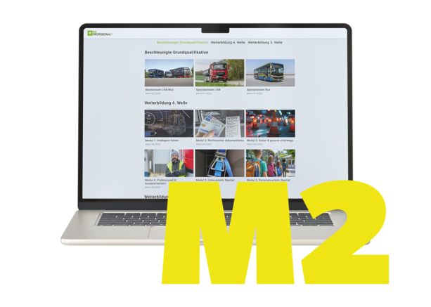 Laptop mit PC Professional M2