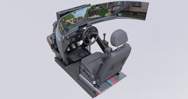 Fotografie des Vogel Simulator Premiums von oben Fotografie des Vogel Simulator Premiums von oben