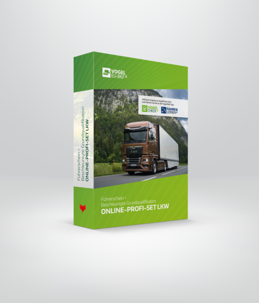 24784 BGQ Online-Profi-Set Lkw Führerschein + Beschleunigte Grundqualifikation