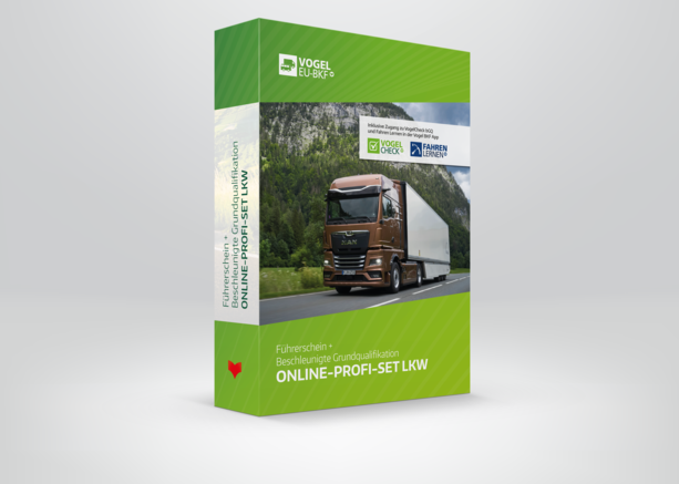 24784 BGQ Online-Profi-Set Lkw Führerschein + Beschleunigte Grundqualifikation