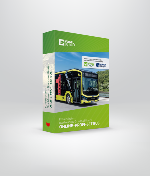 24783 Online Profi-Lernset Bus BGQ + Führerschein