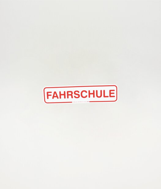 37857_Magnetschild Fahrschule 24x6 cm
