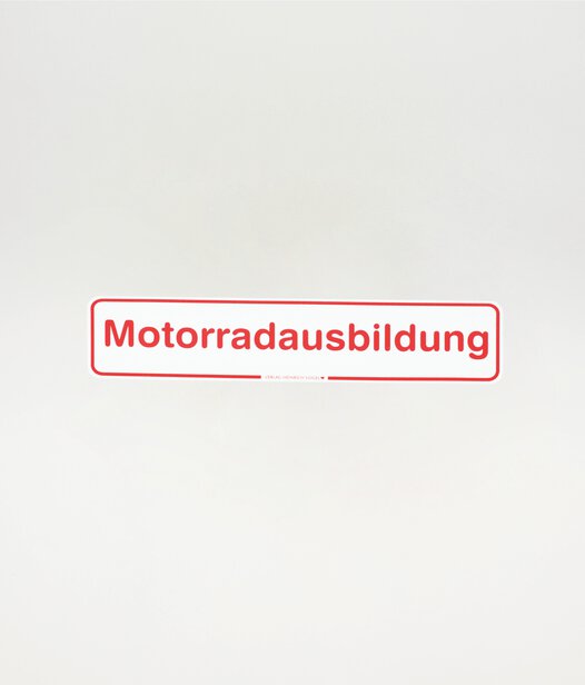 37845_Magnetschild Motorradausbildung