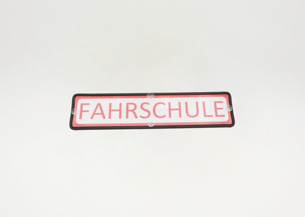 47864_Heckscheibenschild Lochfolie Fahrschule