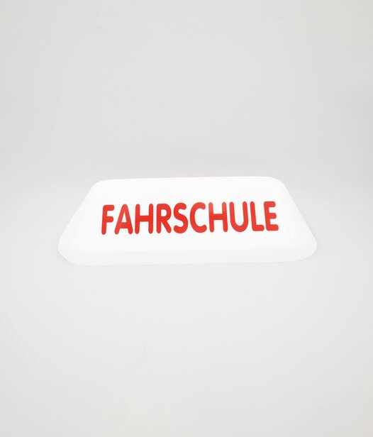 37451_Dachschild Oberteil Fahrschule