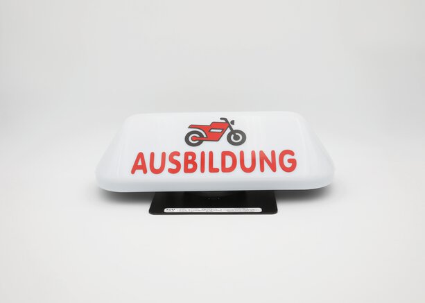 37453_Dachschild Motorradausbildung 37453_Dachschild Motorradausbildung