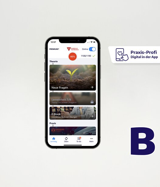 Fahren Lernen Max PREMIUM Klasse B - Das digitale Set