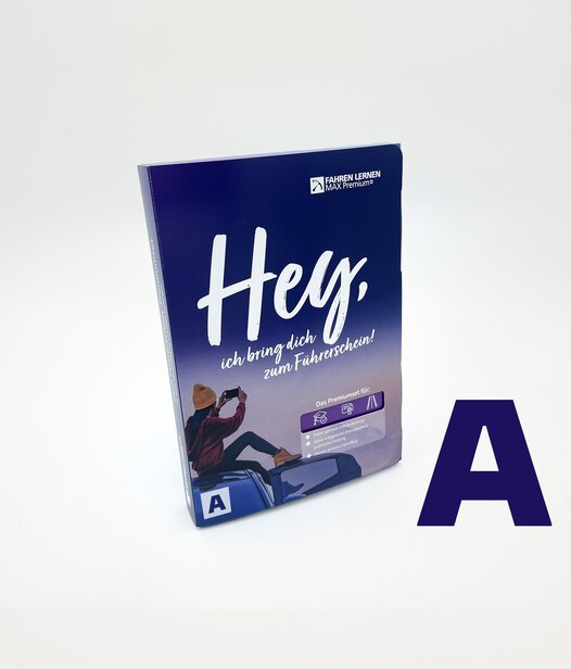 Fahren Lernen Max Premium Klasse A Fahren Lernen Max Premium: Das Print-Set mit gedrucktem Begleitbuch und Praxis-Profi für Klasse A