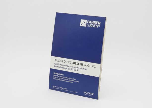 Ausbildungsbescheinigung Mofa_17311