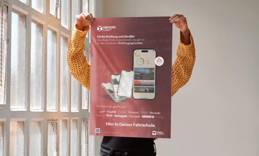 DriversCam Fremdsprachen Poster DriversCam Fremdsprachen Poster
